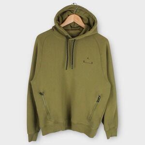 Nike Jordan 23 Engineered Hoodie Men's Medium Olive Green Pullover Jumpman